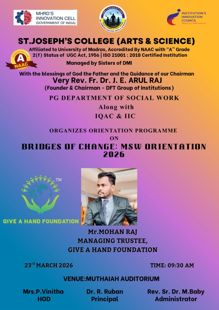 BRIDGES OF CHANGE : MSW ORIENTATION 2026