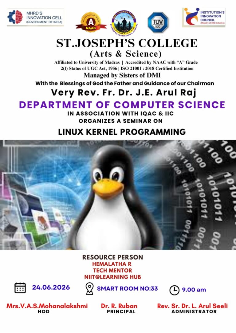 ” LINUX KERNEL PROGRAMMING “- B.SC (CS)