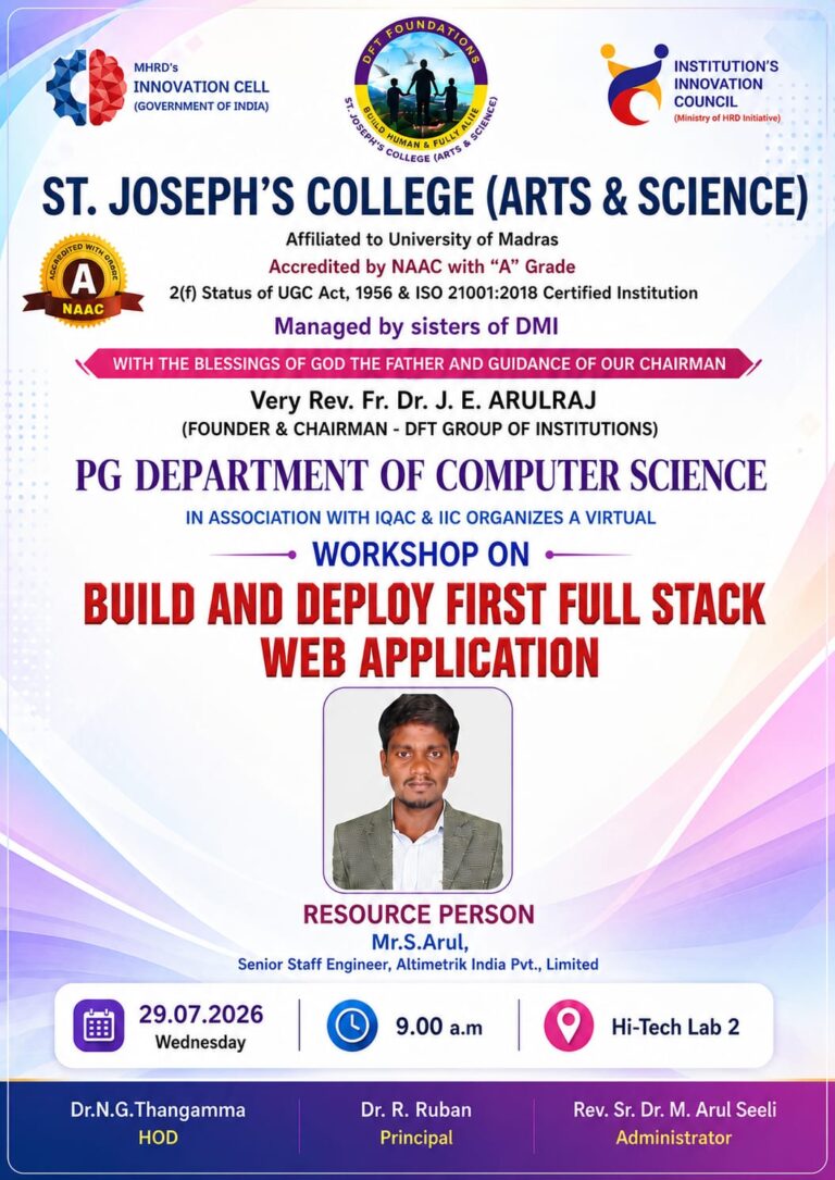WORK ON -M.SC ( CS )